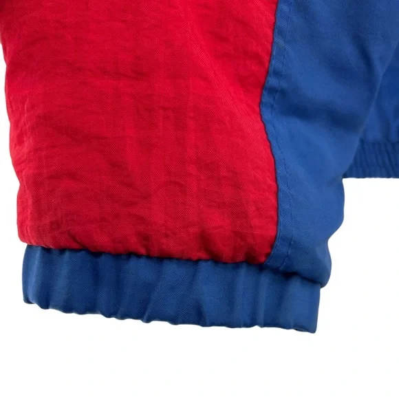 KU University of Kansas VTG Starter jacket coat pullover puffer sports outdoor - Picture 3 of 15